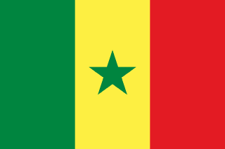 teamfoto voor Senegal